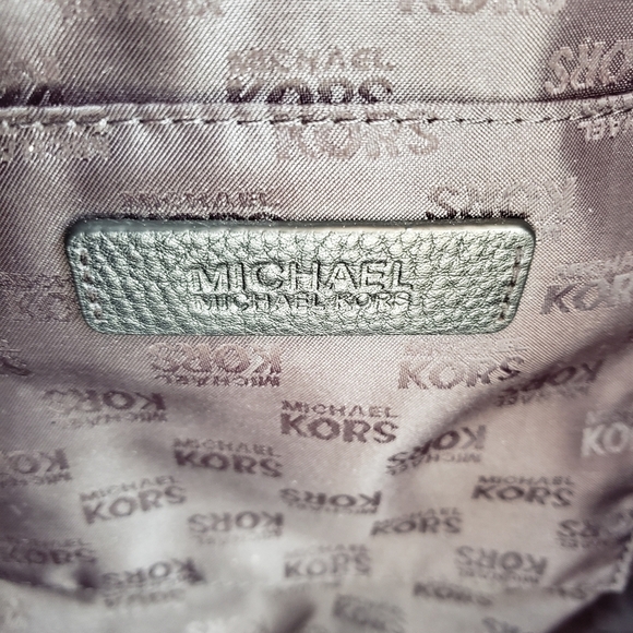 Michael Kors Elegant Pebbled Leather Weekender Traveler Tote Bag TSA Carry On - Picture 4 of 16